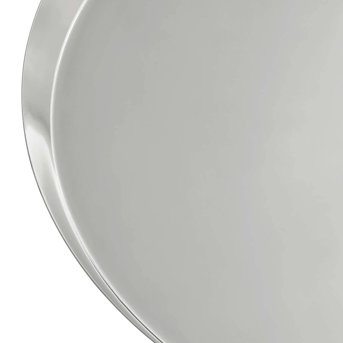Round Iron Side Table with Raised Rim – 16 Inch - End & Side Tables available at Alpine Outlets in Denver