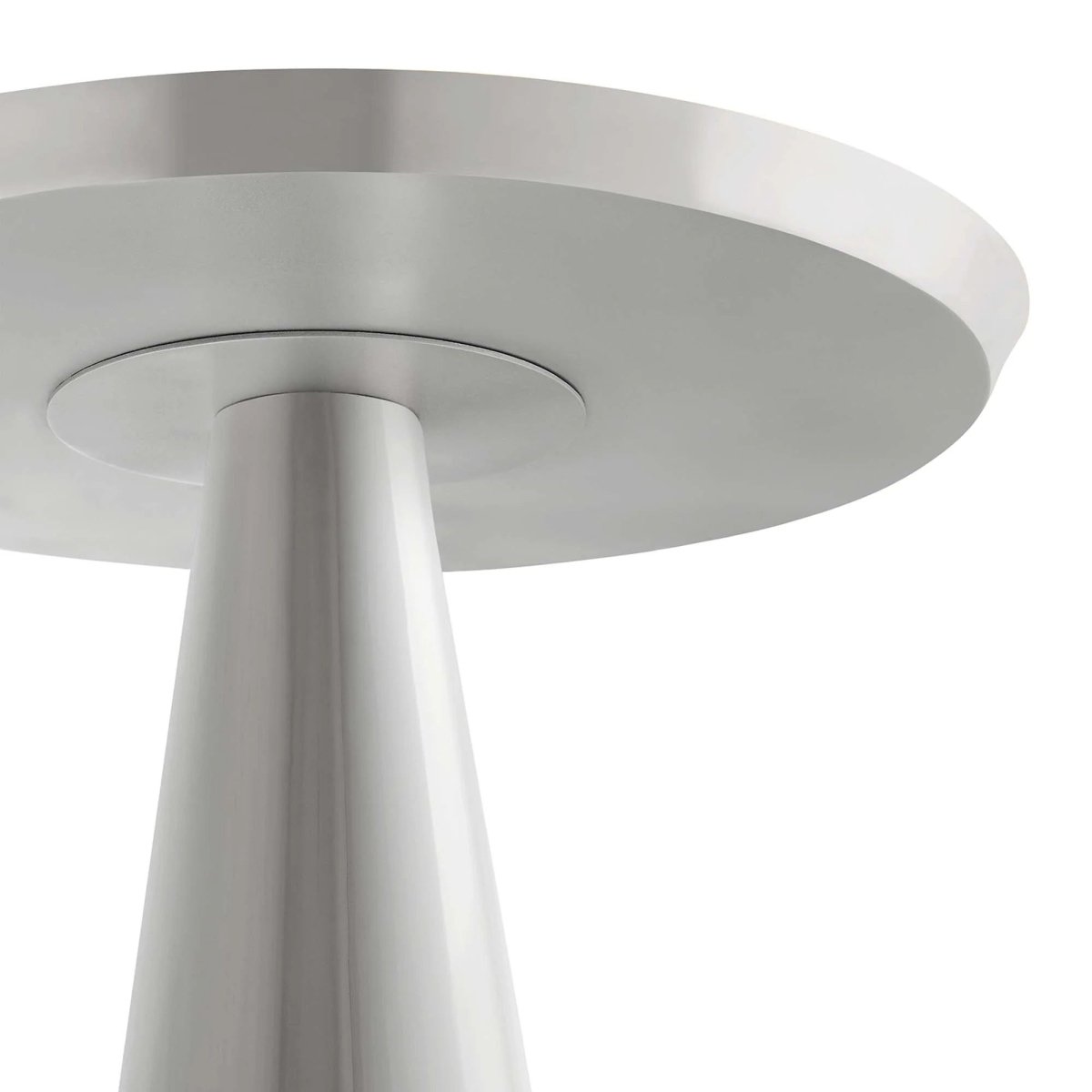 Round Iron Side Table with Raised Rim – 16 Inch - End & Side Tables available at Alpine Outlets in Denver