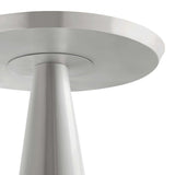 Round Iron Side Table with Raised Rim – 16 Inch - End & Side Tables available at Alpine Outlets in Denver