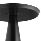 Round Iron Side Table with Raised Rim – 16 Inch - End & Side Tables available at Alpine Outlets in Denver