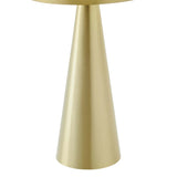 Round Iron Side Table with Raised Rim – 16 Inch - End & Side Tables available at Alpine Outlets in Denver