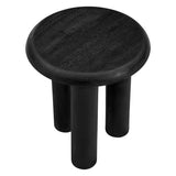 Round Mango Wood Side Table 3 Leg Design – 18 Inch - End & Side Tables available at Alpine Outlets in Denver