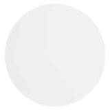 Round Marble Base Side Table with Iron Top – White 14 Inch - End & Side Tables available at Alpine Outlets in Denver