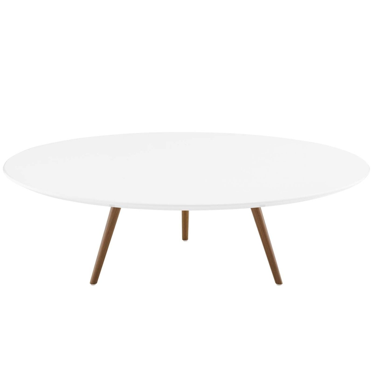 Round Wood Coffee Table with Tripod Base - Coffee Tables available at Alpine Outlets in Denver
