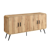 Rowan Natural Wood Top Buffet Sideboard - Sideboards available at Alpine Outlets in Denver