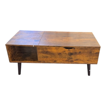 Rustic Wood Coffee Table - New - (ID N58274) - available at Alpine Outlets in Denver