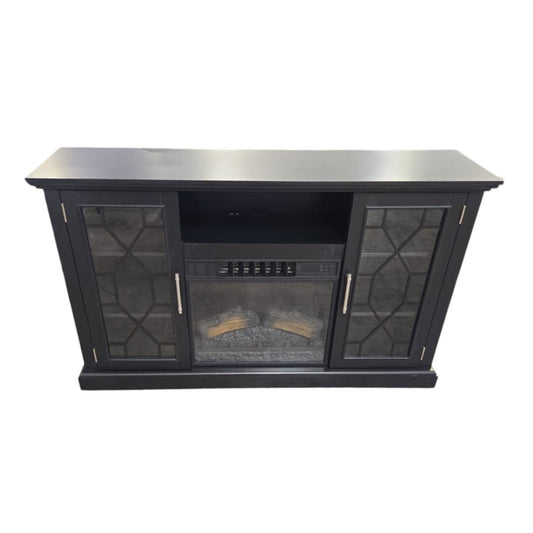 Ryden 60” Media Console with 2 - in - 1 Fireplace & Fan (Auction) - Alpine Outlets