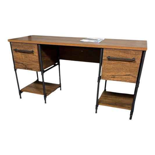 Sauder Double Pedestal Office Desk - New - (ID N4927) - available at Alpine Outlets in Denver