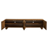 Scalloped Wood TV Stand 71 Inch - TV Stands available at Alpine Outlets in Denver