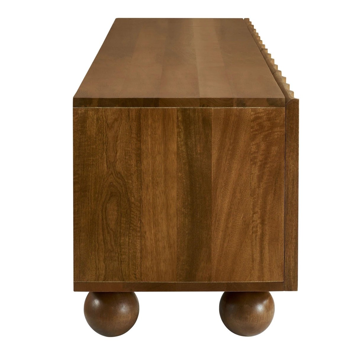 Scalloped Wood TV Stand 71 Inch - TV Stands available at Alpine Outlets in Denver