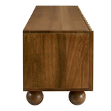 Scalloped Wood TV Stand 71 Inch - TV Stands available at Alpine Outlets in Denver