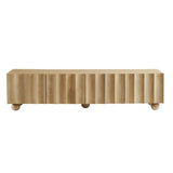 Scalloped Wood TV Stand 71 Inch - TV Stands available at Alpine Outlets in Denver
