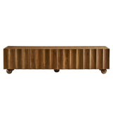 Scalloped Wood TV Stand 71 Inch - TV Stands available at Alpine Outlets in Denver