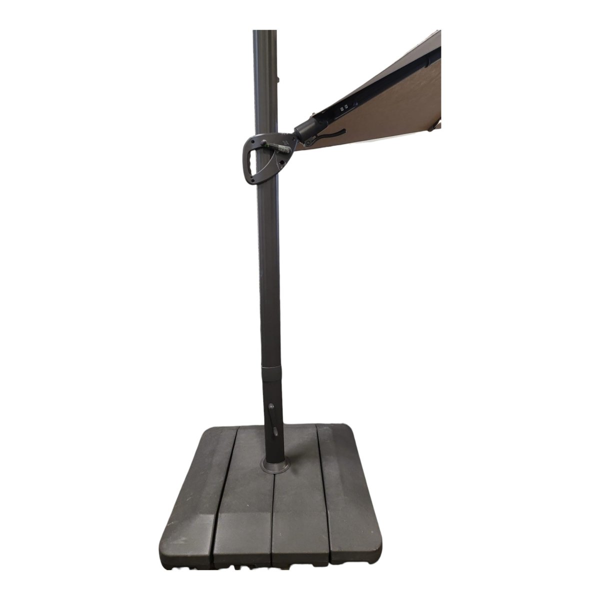 Seasons Sentry™ 10' Square Solar LED Cantilever Umbrella - Alpine Outlets