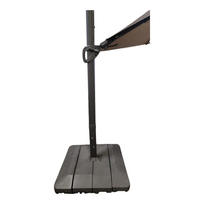 Seasons Sentry™ 10' Square Solar LED Cantilever Umbrella - Alpine Outlets