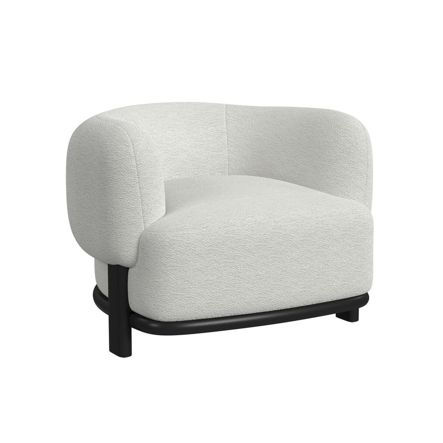 Sevilla Accent Chair in Penny White