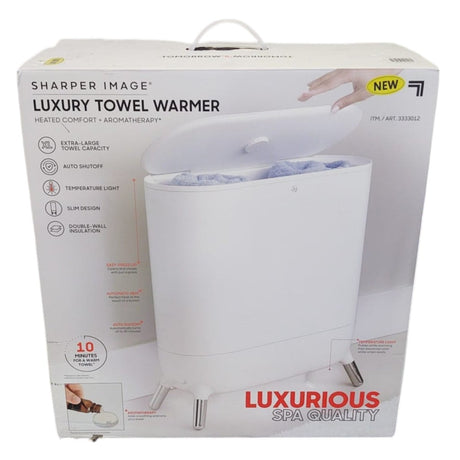 Sharper Image SpaStudio Towel Warmer (ID N108456) - Bathroom Fixtures available at Alpine Outlets in Denver