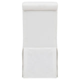 Shawna White Upholstered Skirted Side Chair, Set of 2 - Dining Chairs & Benches available at Alpine Outlets in Denver