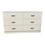 Six Drawer Wood Dresser - New - (ID N4826) - available at Alpine Outlets in Denver