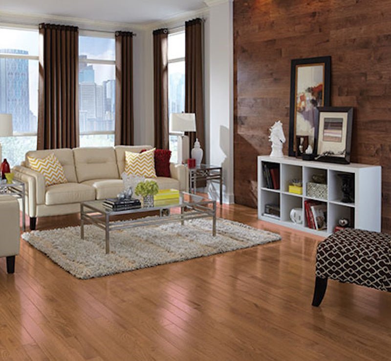Somerset Color Strip Natural White Oak 3 1/4" Solid Hardwood Flooring - Hardwood Flooring available at Alpine Outlets in Denver