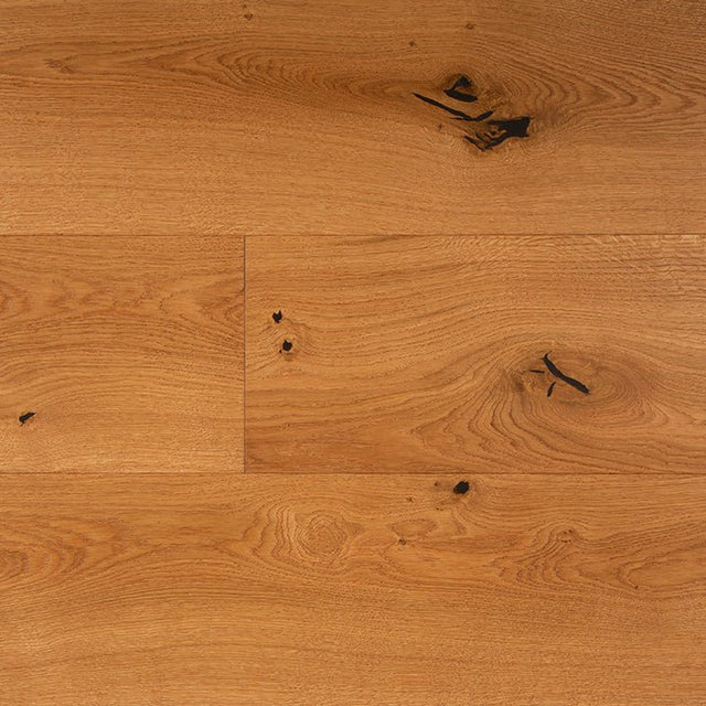 Somerset Euro Wide Plank White Oak Summer 9" Engineered Hardwood - Hardwood Flooring available at Alpine Outlets in Denver