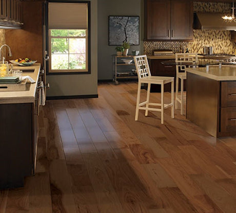 Somerset Wide Plank Hickory Saddle 6" 1/2" Engineered Hardwood - Hardwood Flooring available at Alpine Outlets in Denver