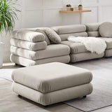 Square Velvet Ottoman Coffee Table – Modular 38 Inch - Ottomans available at Alpine Outlets in Denver