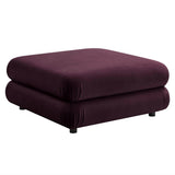 Square Velvet Ottoman Coffee Table – Modular 38 Inch - Ottomans available at Alpine Outlets in Denver