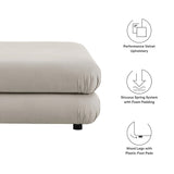 Square Velvet Ottoman Coffee Table – Modular 38 Inch - Ottomans available at Alpine Outlets in Denver