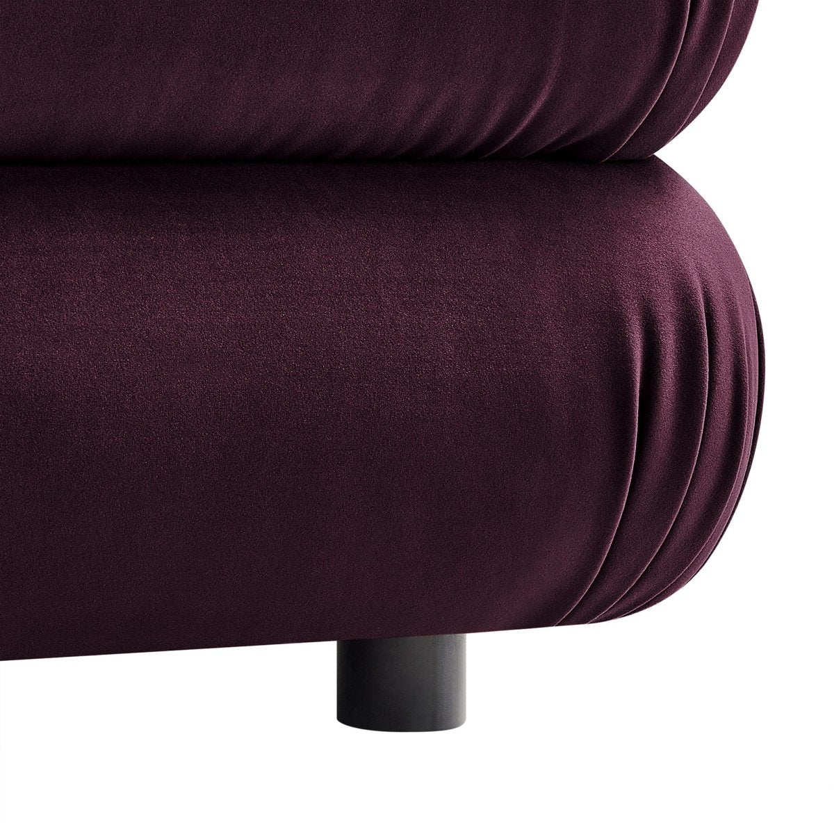 Square Velvet Ottoman Coffee Table – Modular 38 Inch - Ottomans available at Alpine Outlets in Denver