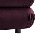 Square Velvet Ottoman Coffee Table – Modular 38 Inch - Ottomans available at Alpine Outlets in Denver