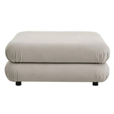 Square Velvet Ottoman Coffee Table – Modular 38 Inch - Ottomans available at Alpine Outlets in Denver