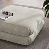 Square Velvet Ottoman Coffee Table – Modular 38 Inch - Ottomans available at Alpine Outlets in Denver