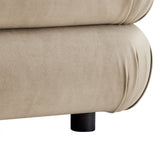 Square Velvet Ottoman Coffee Table – Modular 38 Inch - Ottomans available at Alpine Outlets in Denver