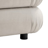 Square Velvet Ottoman Coffee Table – Modular 38 Inch - Ottomans available at Alpine Outlets in Denver