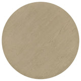 Strouse 47" Round Pedestal Dining Table, Natural Oak - Dining Tables & Bar Tables available at Alpine Outlets in Denver