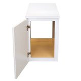 Style Selections Acadia White Floating Bathroom Vanity with Cultured Marble Top - 🟢 Bathroom Cabinets available at Alpine Outlets in Denver