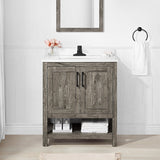 Style Selections Howell 30 Inch Single Sink Bathroom Vanity - 🟢 Bathroom Vanities available at Alpine Outlets in Denver