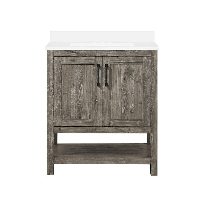 Style Selections Howell 30 Inch Single Sink Bathroom Vanity - 🟢 Bathroom Vanities available at Alpine Outlets in Denver