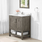 Style Selections Howell 30 Inch Single Sink Bathroom Vanity - 🟢 Bathroom Vanities available at Alpine Outlets in Denver
