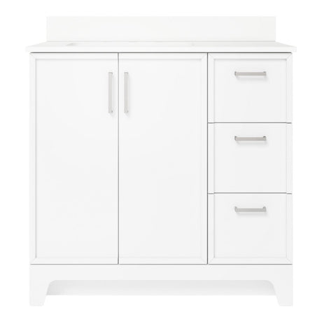 Style Selections Madix 36 - in White Bathroom Vanity - Bathroom Vanities available at Alpine Outlets in Denver