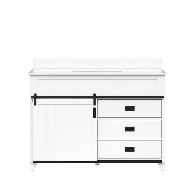 Style Selections Morriston 48 - in White Bathroom Vanity - Bathroom Vanities available at Alpine Outlets in Denver