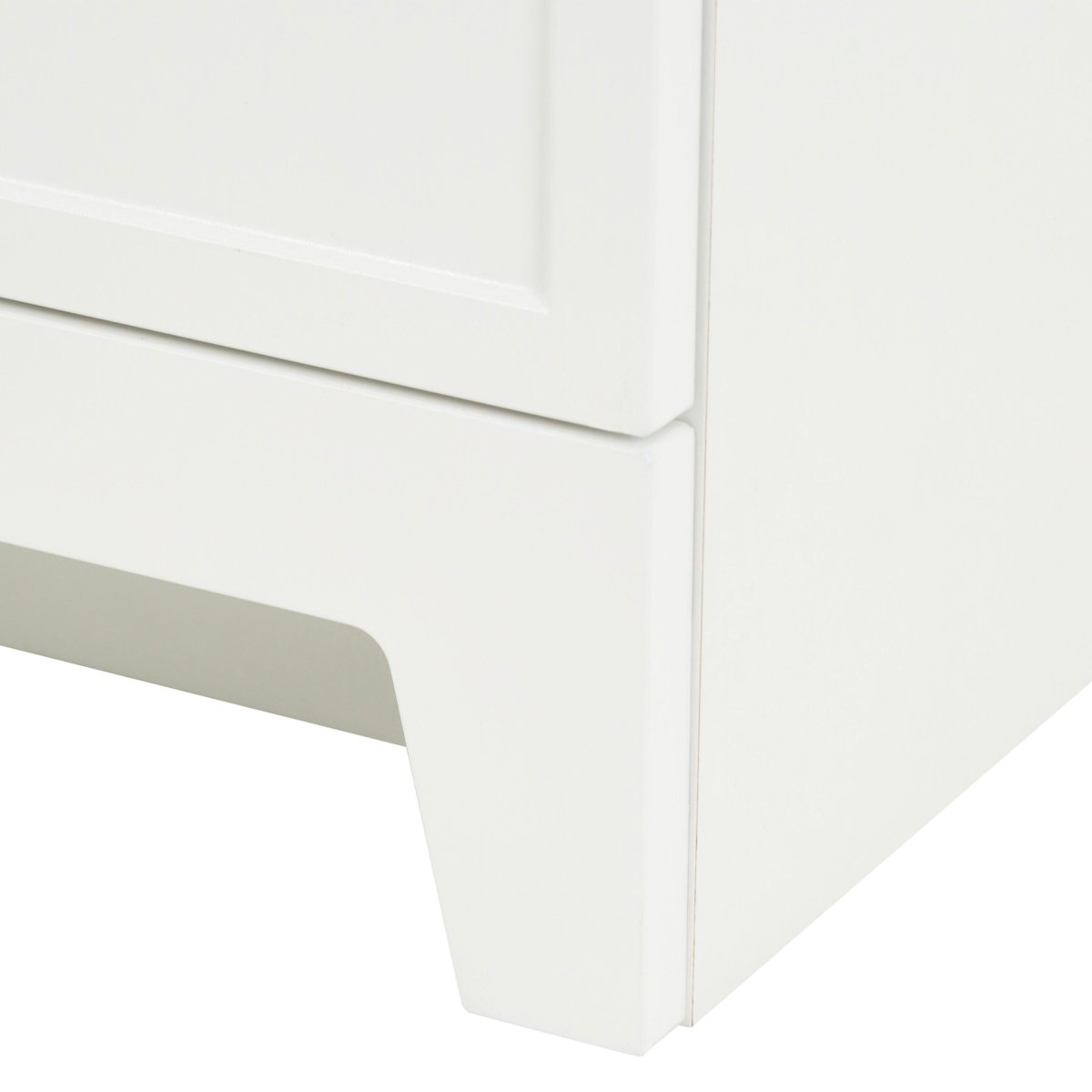 Style Selections Potter 36 - in White Single Sink Bathroom Vanity with White Cultured Marble Top (ID N137456) - Bathroom Vanities available at Alpine Outlets in Denver