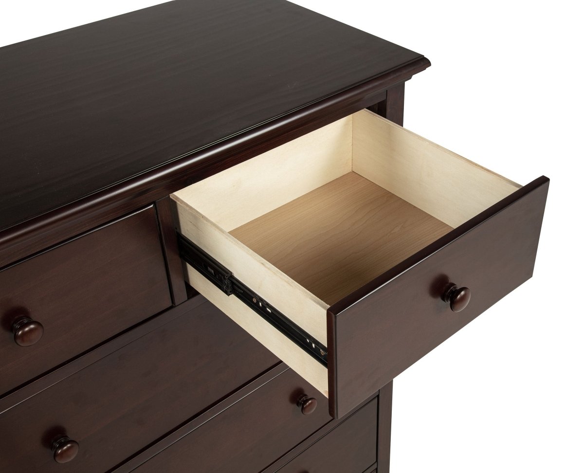 Sumerlin 6-Drawer Chest of Drawers in Cappuccino - Chests available at Alpine Outlets in Denver