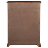 Sumerlin 6-Drawer Chest of Drawers in Cappuccino - Chests available at Alpine Outlets in Denver