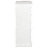 Sumerlin 6-Drawer Chest of Drawers in White - Chests available at Alpine Outlets in Denver