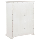 Sumerlin 6-Drawer Chest of Drawers in White - Chests available at Alpine Outlets in Denver