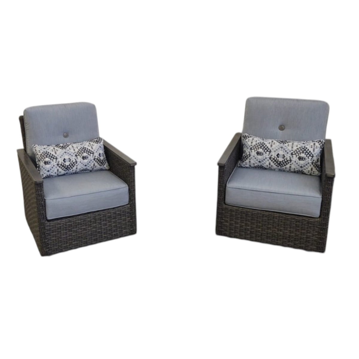 SunVilla Simone 2 - Piece Outdoor Patio Seating Set (ID N034827) - Outdoor Furniture Sets available at Alpine Outlets in Denver