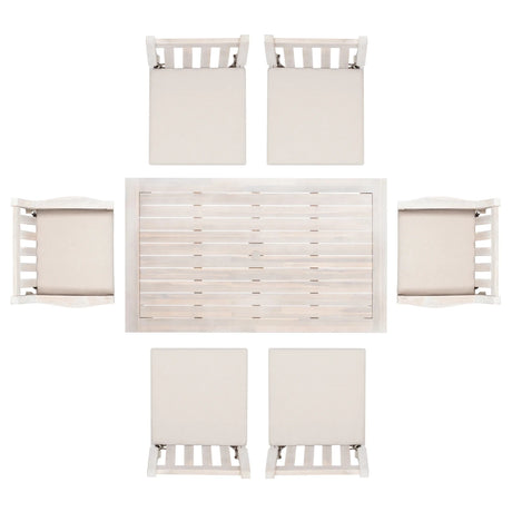 Svana 7PC Outdoor Dining Set - 🟢 Outdoor Furniture Sets available at Alpine Outlets in Denver