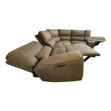 Sweeney 6-Piece Fabric Power Reclining Sectional (ID G659832) - Alpine Outlets